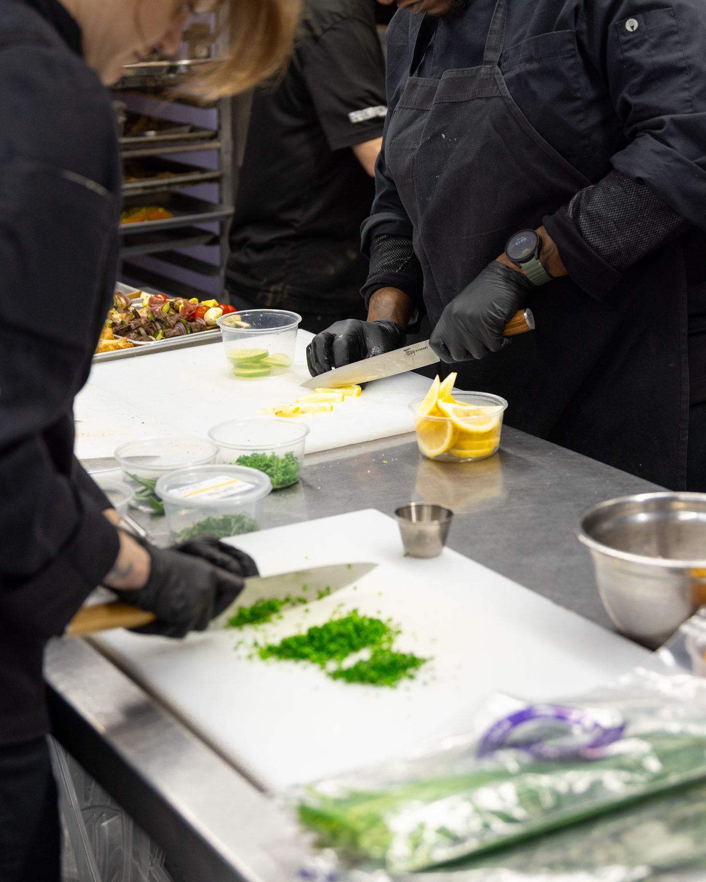 PSR Events catering preparation detail
