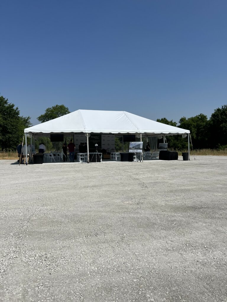 Corporate event registration and tables