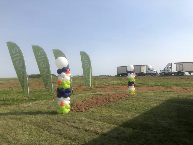 Outdoor corporate event seating