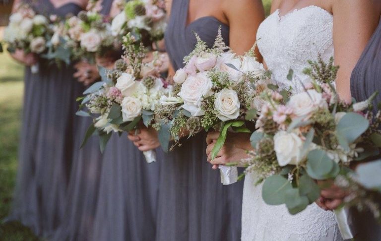 Bridesmaids bouquet floral design 12